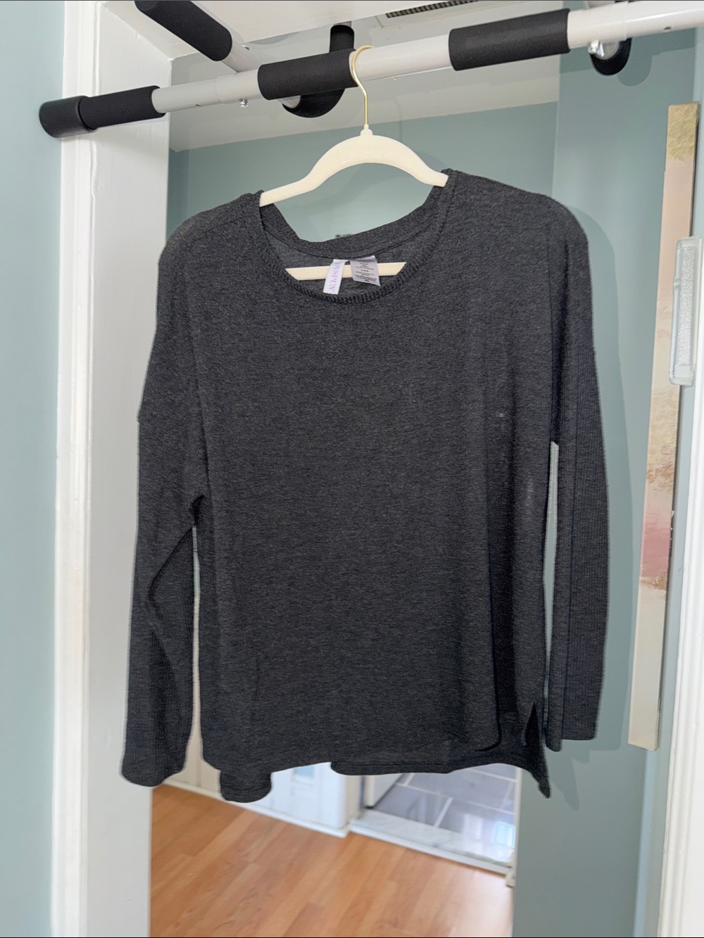 Men's Charcoal Crewneck Sweater